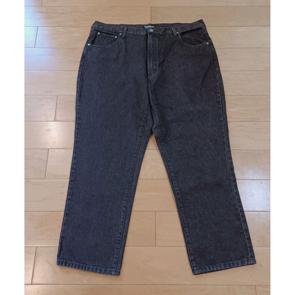 Polo Ralph Lauren Vintage Jeans Mens 40x29 Brown Denim 90s Outdoor Hunt